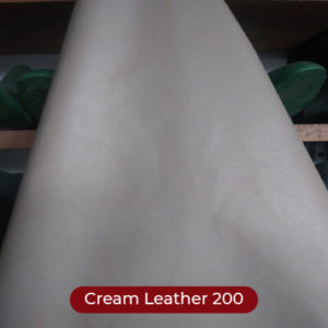 Cream Leather