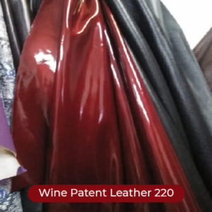 Wine Patent Leather